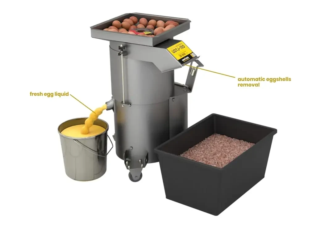 centrifugal egg cracker