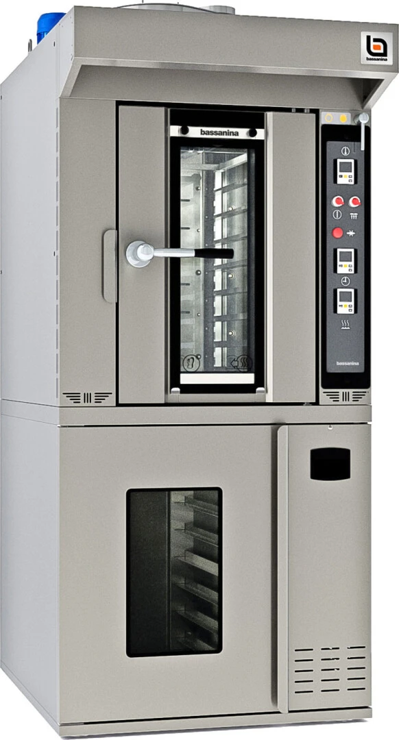 10 Tray Rotary Oven with Electric Steam Unit