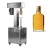 Semi-automatic aluminum screw cap bottle closing machine