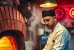 فرن بيتزا سطح متحرك-كهراء-غاز -حطب مقاس 110